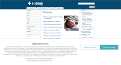 Desktop Screenshot of niemowle.e-zdrowie.info